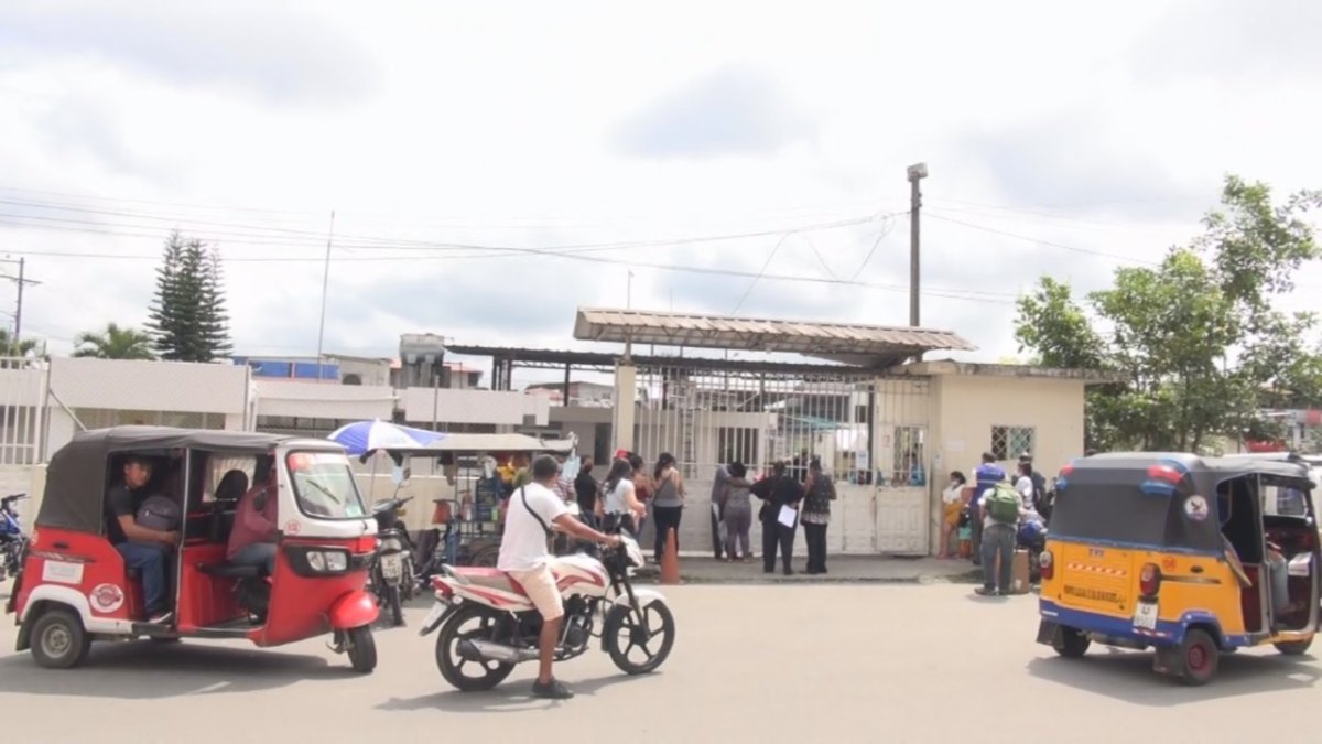 La Concordia. Hasta este cantón esmeraldeño fueron trasladados los heridos, luego del accidente.