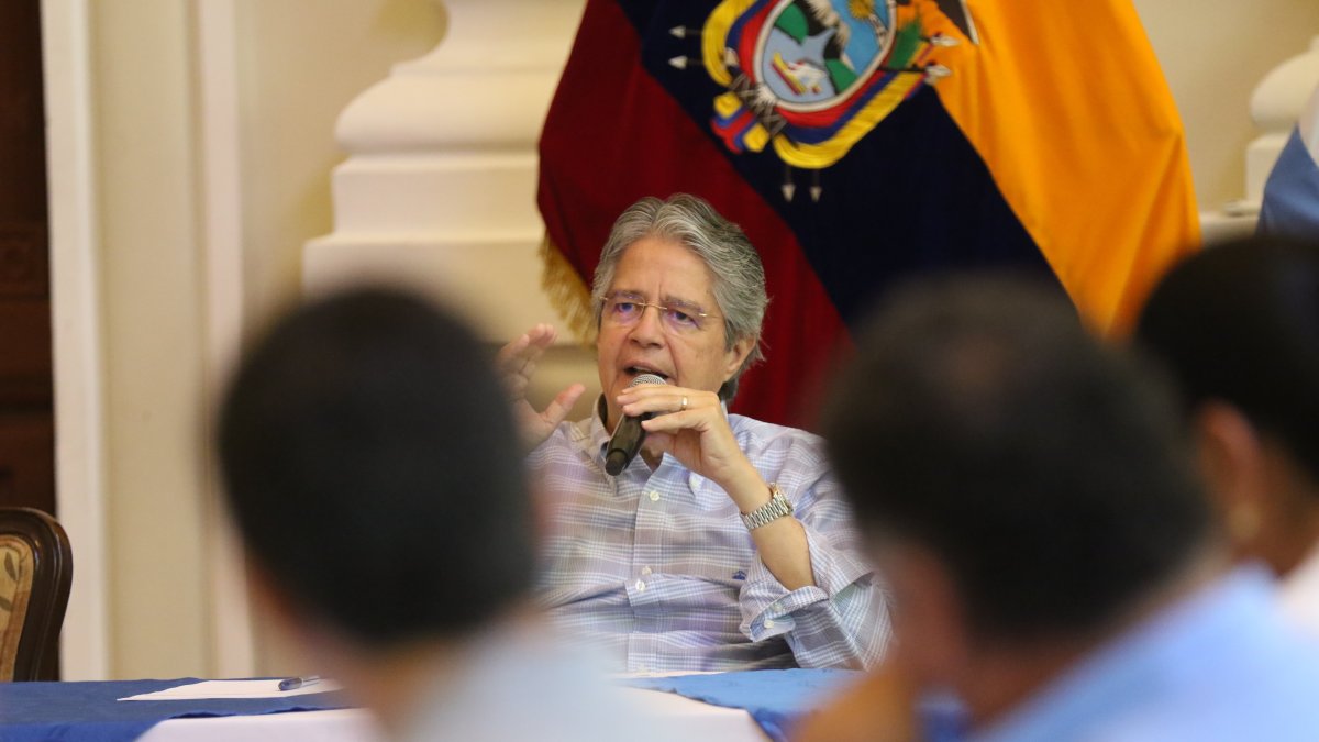 El presidente Lasso en una fotografía de archivo