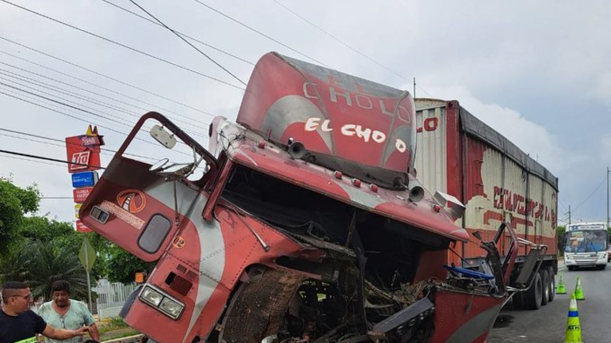 Uno de los accidentes se registró en la vía a Daule.