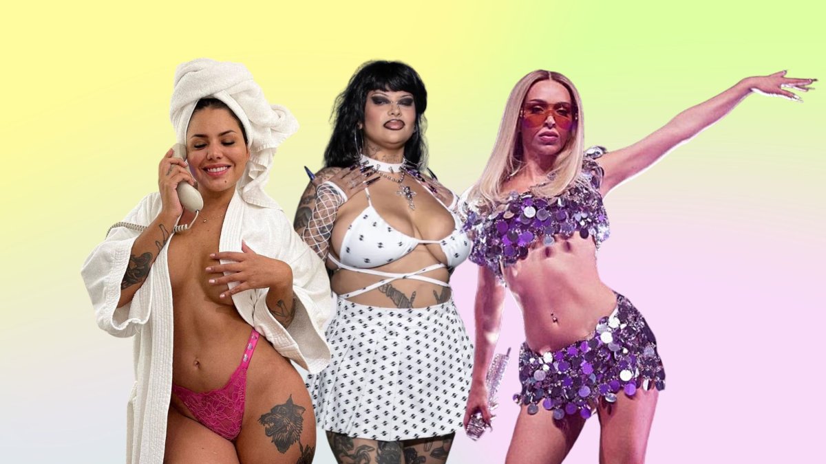 Ms Nina, Tomasa del Real y Bad Gyal.