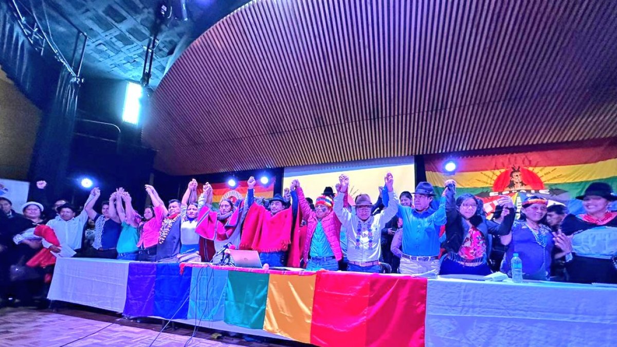 El pasado 24 de febrero, líderes de la CONAIE anunciaron resoluciones colectivas del Consejo Ampliado de su estructura organizativa.