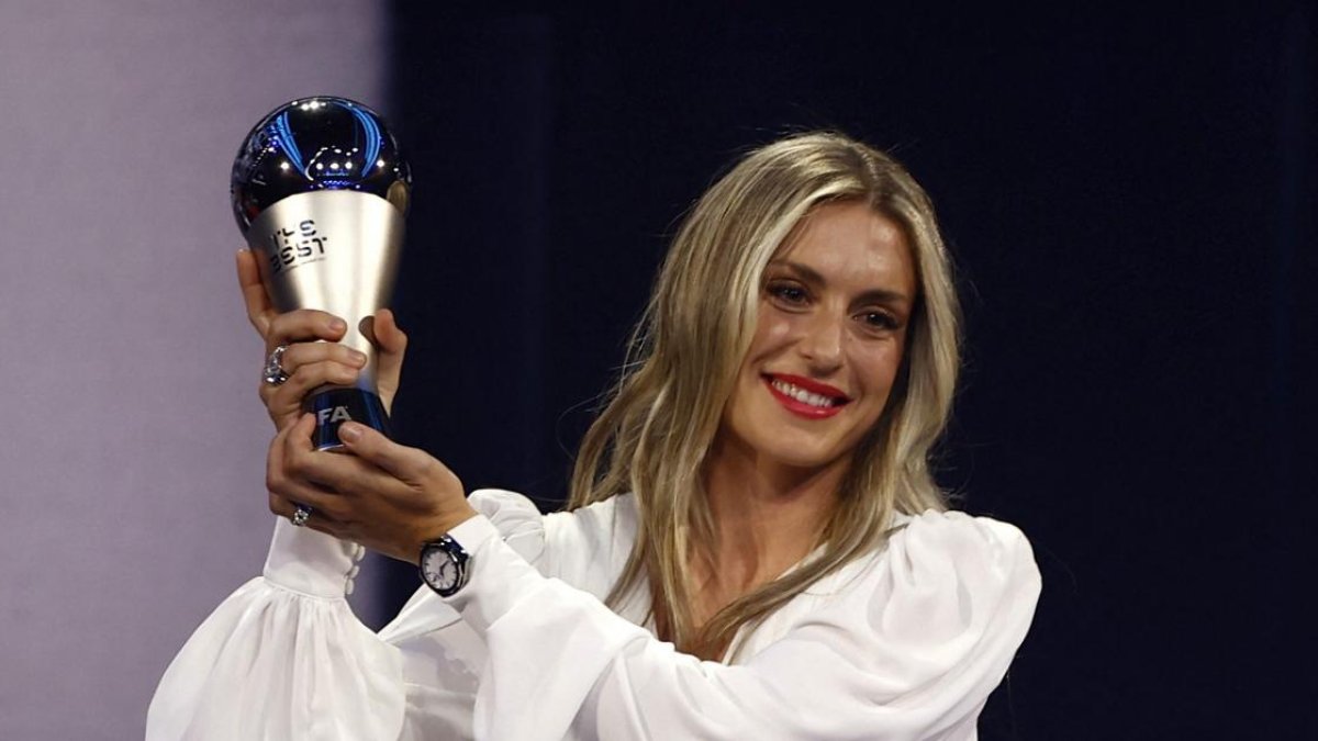 Segundo premio The Best a mejor jugadora del mundo para la española.