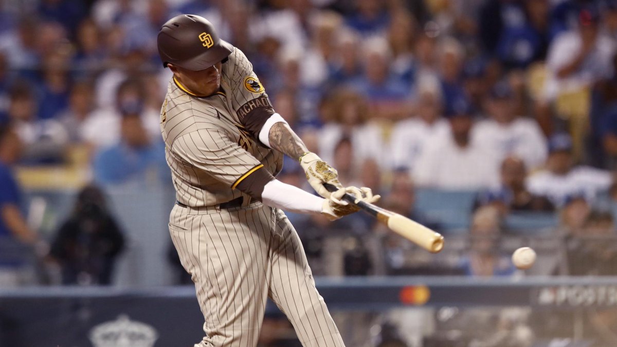 El dominicano Manny Machado de los Padres de San Diego, en una fotografía de archivo.