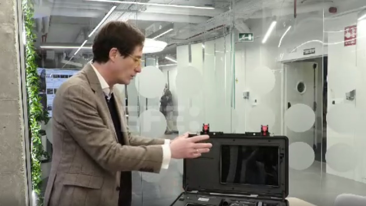 Foto referencial. La empresa española Comitas e-health comercializa estos maletines.