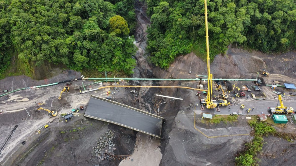 Petroecuador señaló que la operación del SOTE reinició este 1 de marzo de 2023.