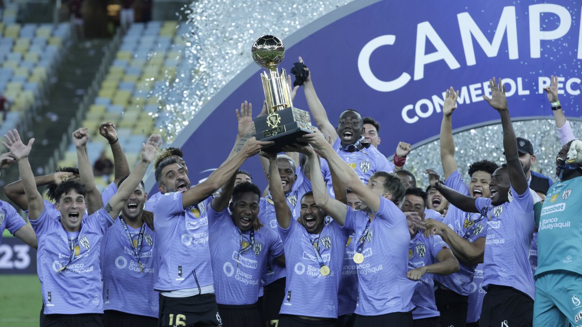 Independiente del Valle ganó la Recopa Sudamericana el 28 de febrero de 2023.