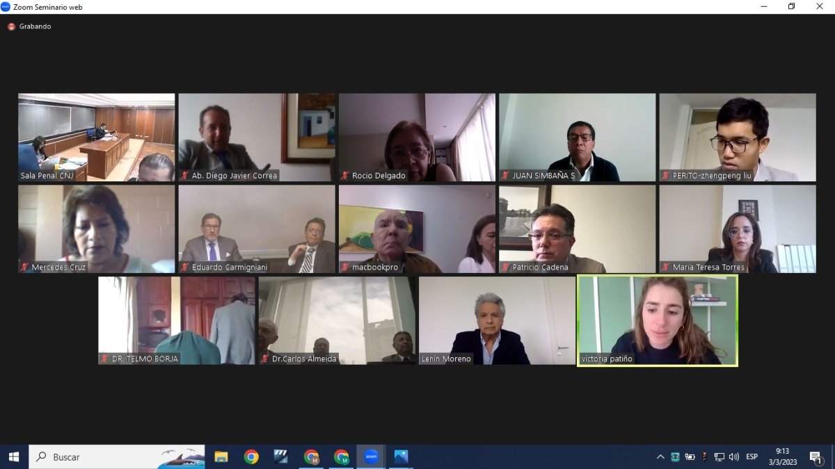 Diligencia. La audiencia se instaló pasadas las 09:00. Solo constatar la presencia de los sujetos procesales demoró casi una hora.