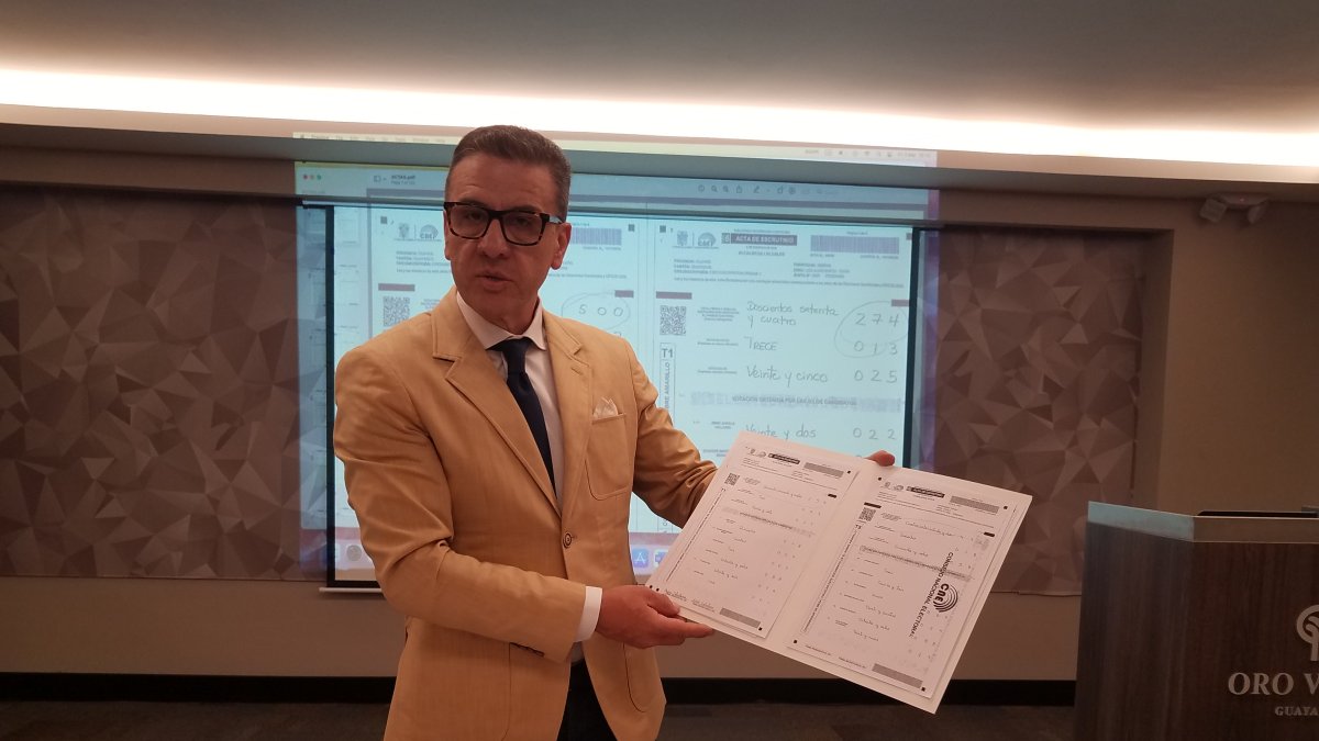 Blasco Peñaherrera, director de la empresa Market, denuncia un presunto fraude electoral en los comicios del 5 de febrero de 2023