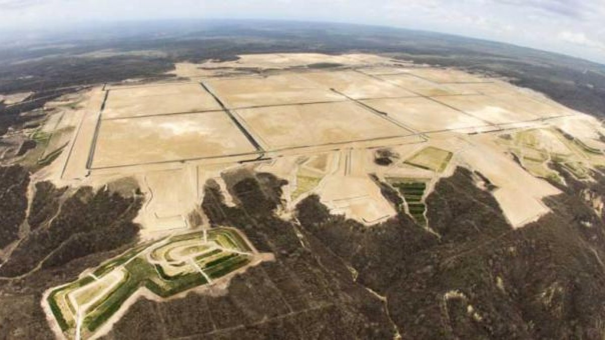 La fallida Refinería del Pacífico era un proyecto se levanta en 300 de las 1.300 hectáreas que se habían previsto