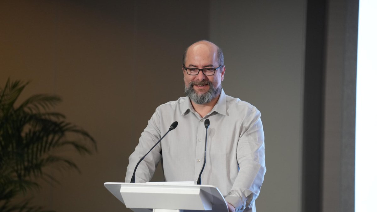 El presidente de la Comisión del Instituto de Prensa de la SIP, Ernesto Kraiselburd, en una fotografía de archivo.