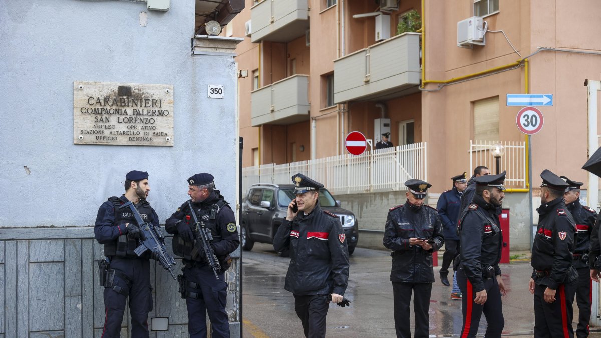 Imagen de archivo en Palermo (Italia) de la operación policial para la captura del jefe de Cosa Nostra, Matteo Messina Denaro.
