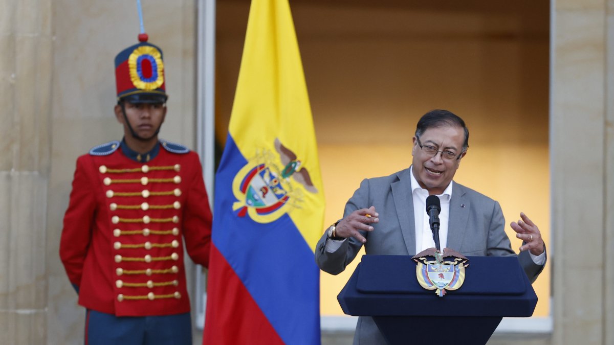 El presidente de Colombia, Gustavo Petro, en una fotografía de archivo.