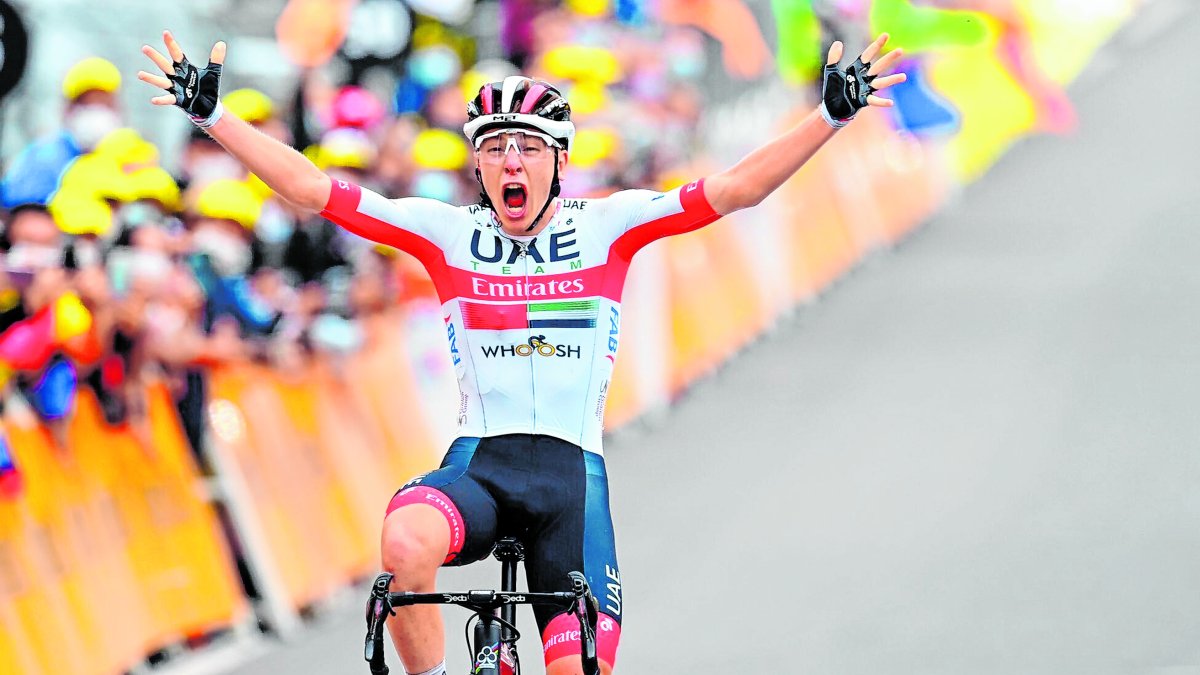 Pogacar comandará el equipo UAE en la prueba que lo medirá con Vingegaard.