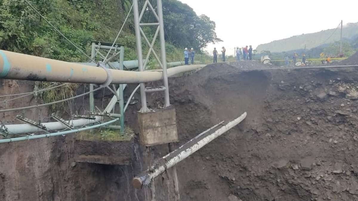 Los oleoductos estuvieron parados algo más de una semana.