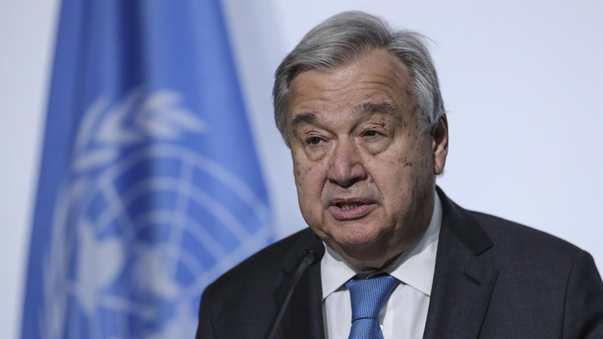 El secretario General de la ONU, Antonio Guterres.