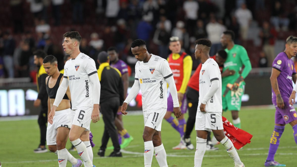 Los jugadores de Liga de Quito esperan que el juego ante Delfín, por Copa Sudamericana, les permita cambiar el mal momento tras no poder ganar en LigaPro.