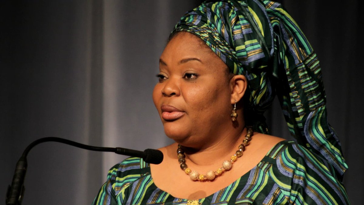 Leymah Gbowee, ganador del premio Nobel de la paz en 2011.
