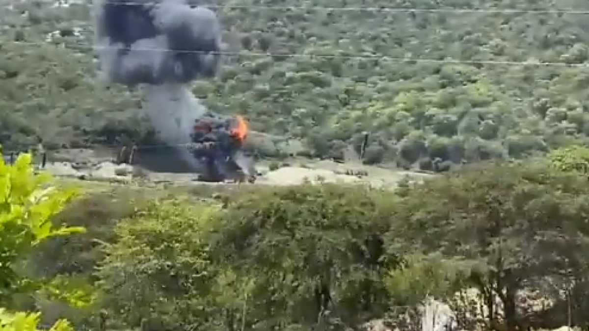 Daños. Militares constataron el daño de maquinaria en frontera con Perú.