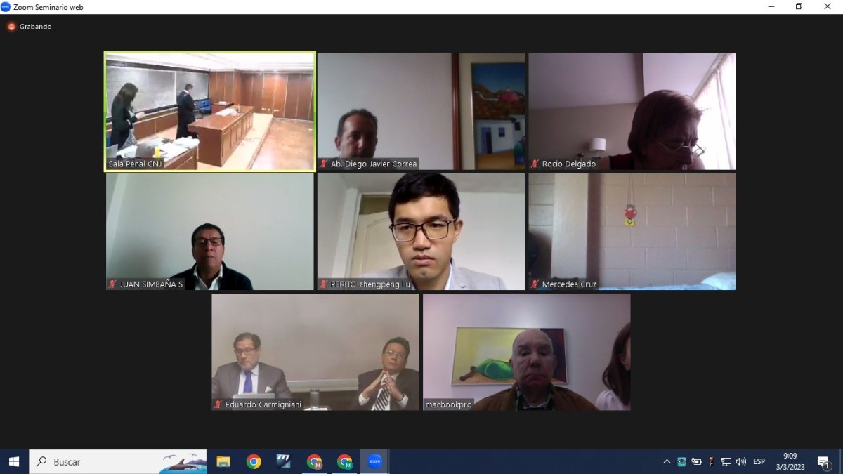 Audiencia. El juez Adrián Rojas anunció medidas cautelares alternativas a la prisión que pidió la fiscal Salazar.