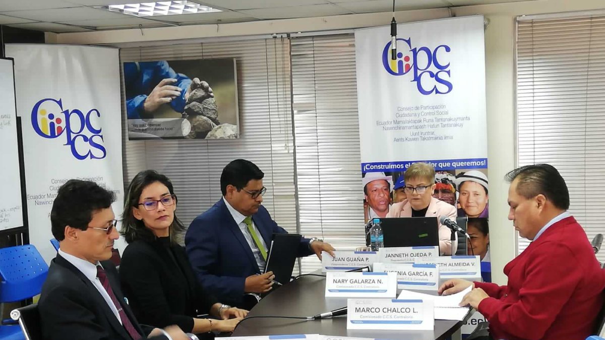 Previo a su renuncia como presidenta, Janneth Ojeda presentó un informe del estado del concurso.