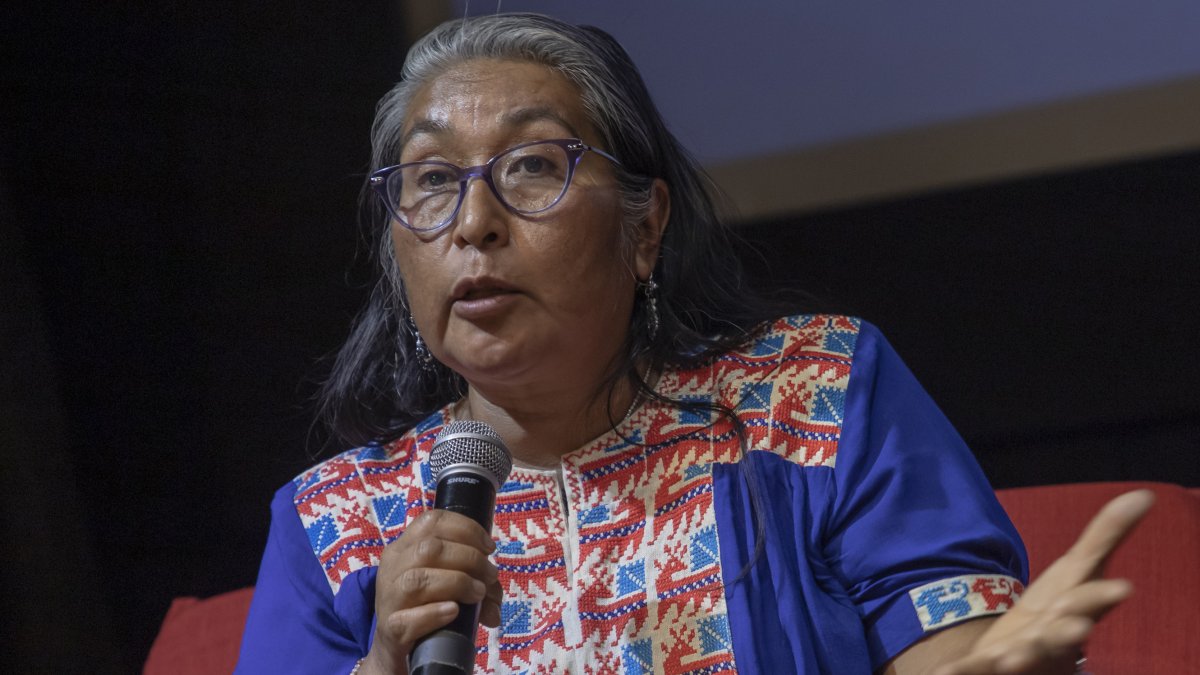 La activista indígena, Odilia Romero, en una fotografía de archivo.