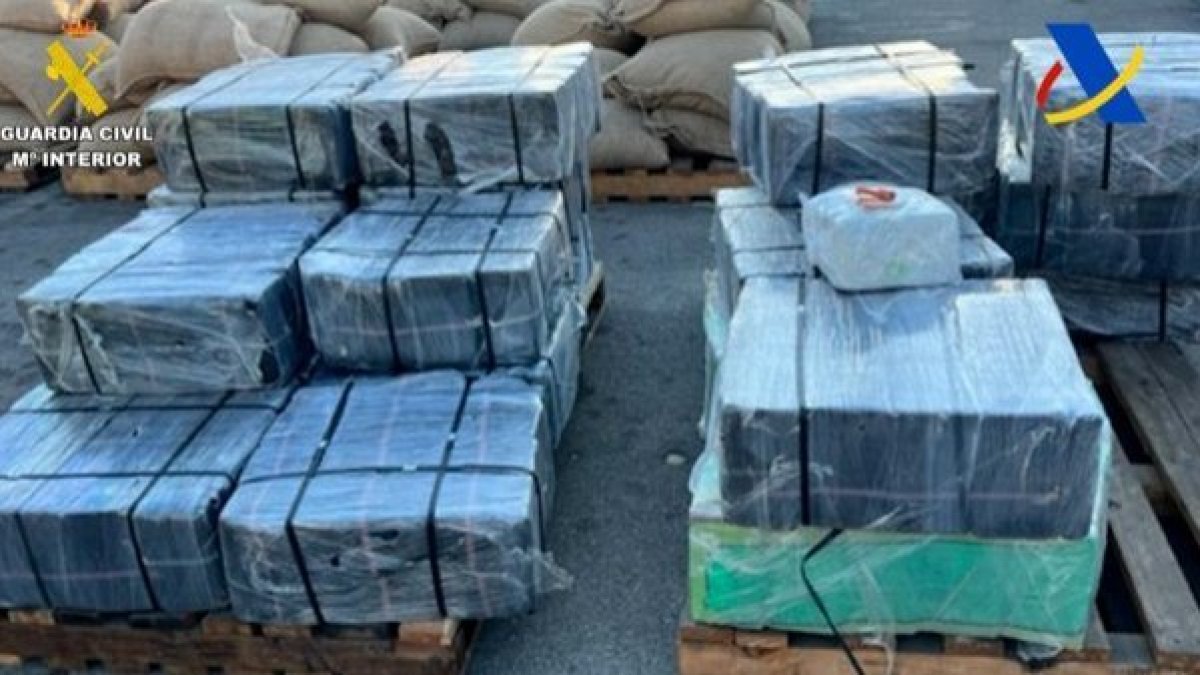 Archivo. El pasado 05 de marzo también se incautó en España, 2.5 toneladas de droga proveniente de Ecuado