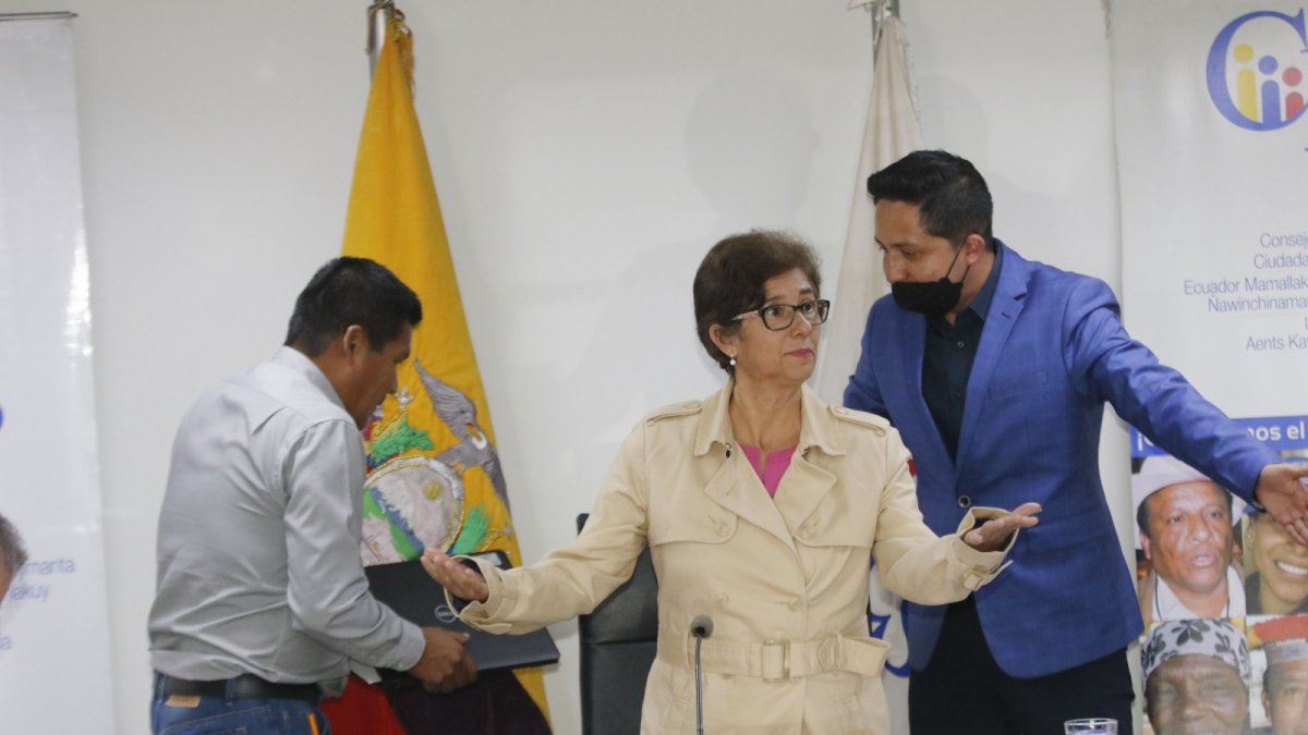 Gina Aguilar está al frente del Consejo de Participación desde el 11 de febrero pasado.