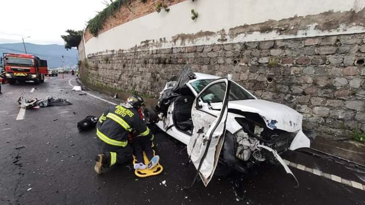 En la mañana. En Miravalle, mamá e hijo murieron