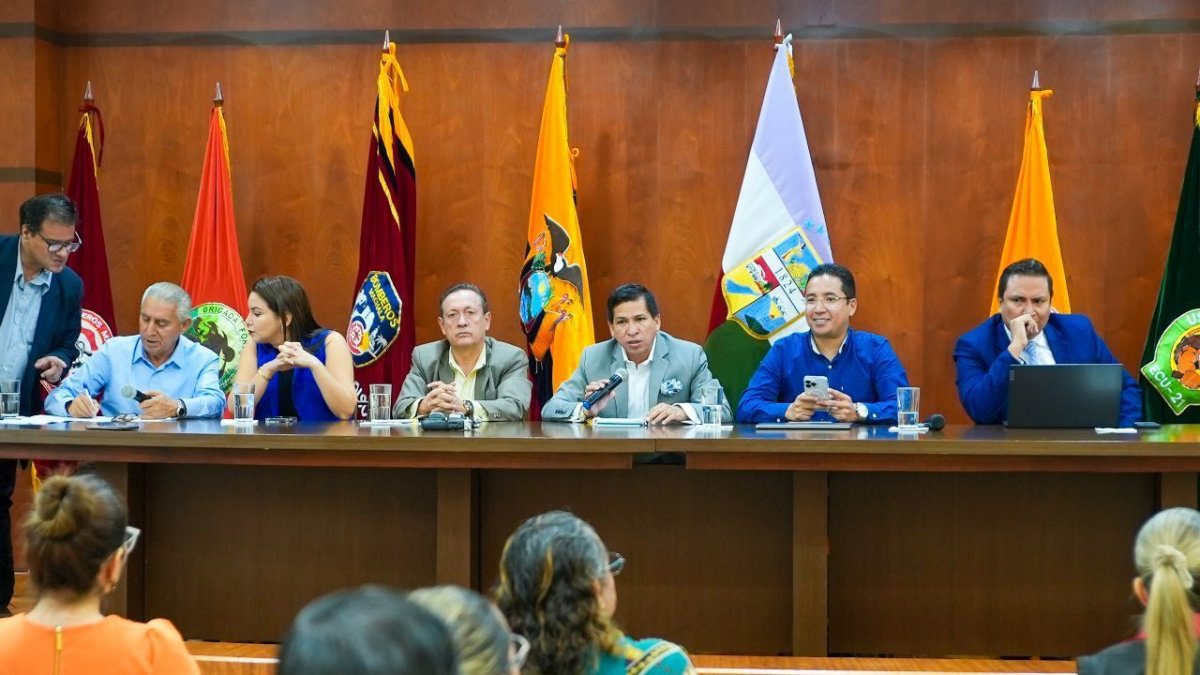 Cita. Las autoridades de Machala expresaron su preocupación por el incremento de los crímenes vinculados con el narcotráfico.