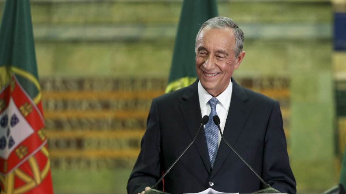 Marcelo Rebelo de Sousa, presidente de Portugal.