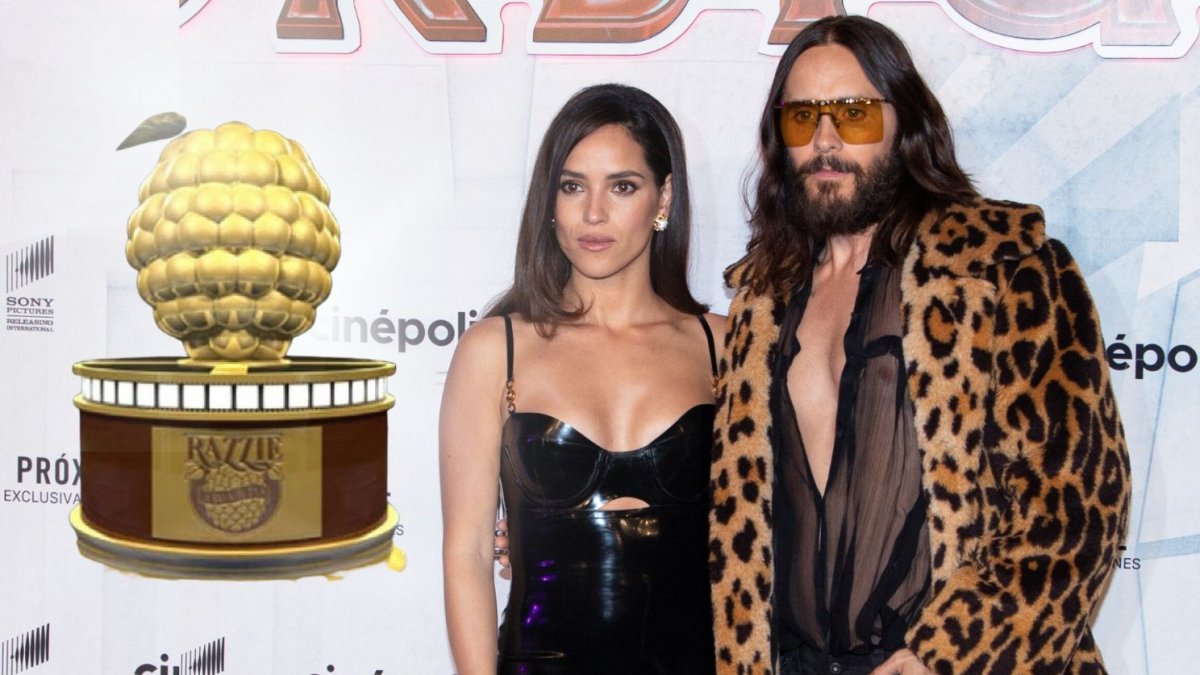 Adria Arjona y Jared Leto.