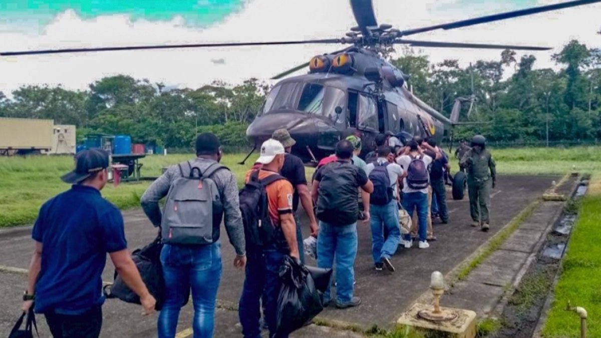 Logística. En orden se realizó el cambio de turno, pese al paro.