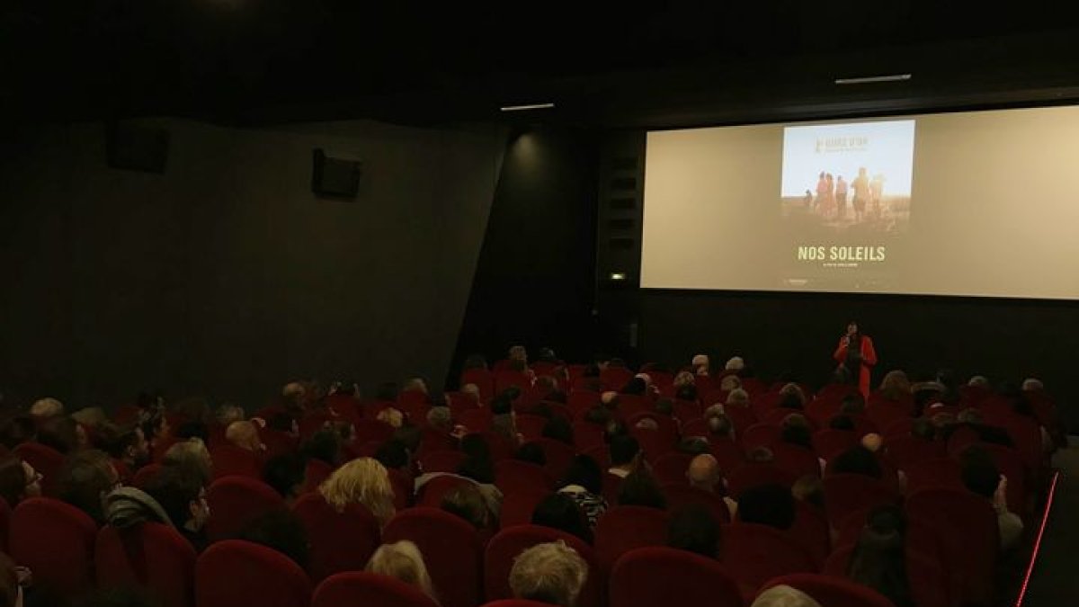 La sala estaba llena en Katorza - Nantes para la previa de la película del evento de Carla Simón