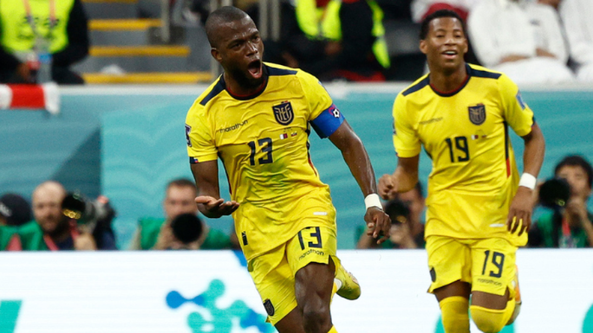 Enner Valencia hizo tres goles en el Mundial de Catar 2022.