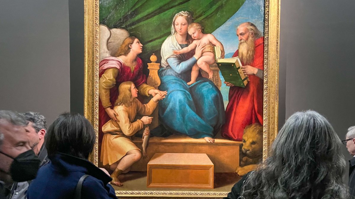 La obra La Virgen del pez es traída de El Prado de Madrid a Nápoles