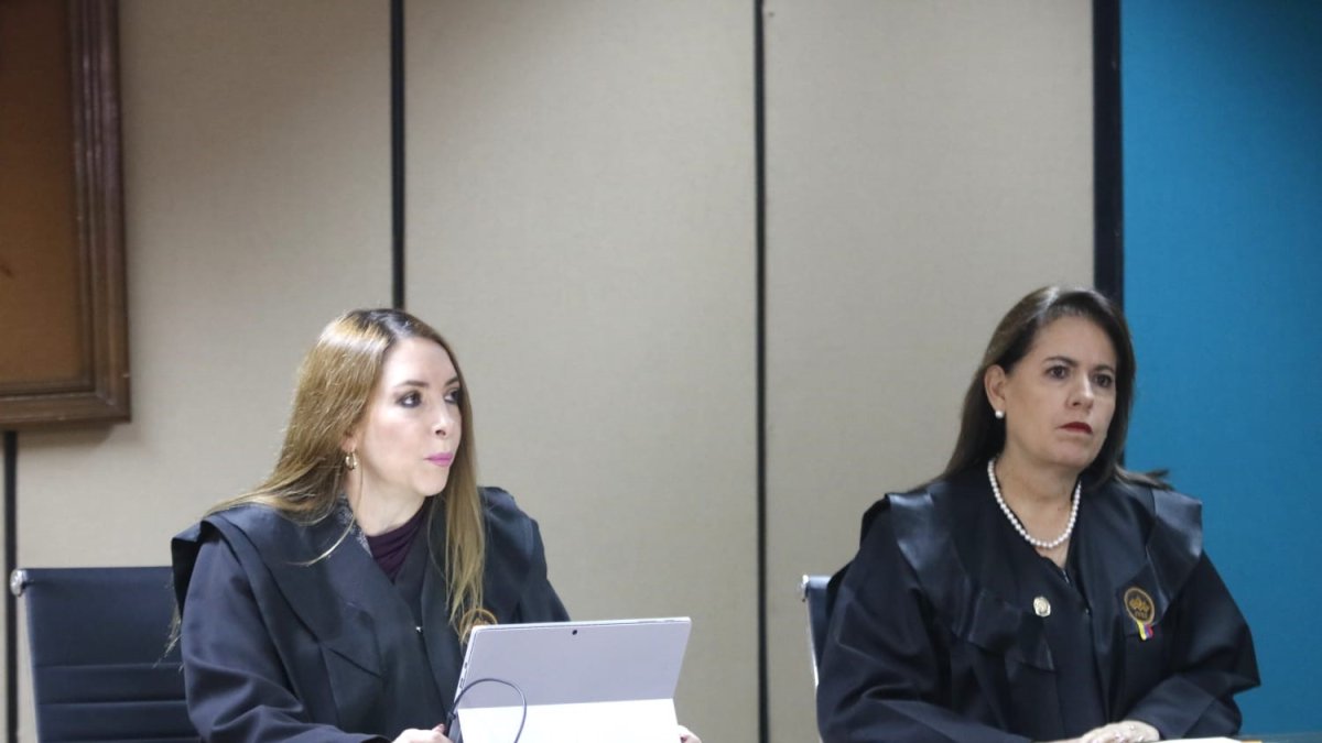 Diligencia. La audiencia se cumplió este viernes 17 de marzo desde las 09:00.