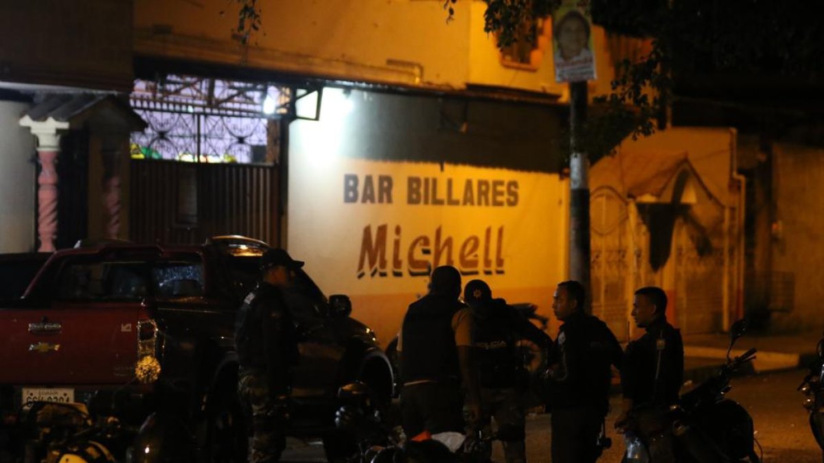 Junior Roldán, quien se encuentra en un régimen semiabierto, se encontraba en este billar.