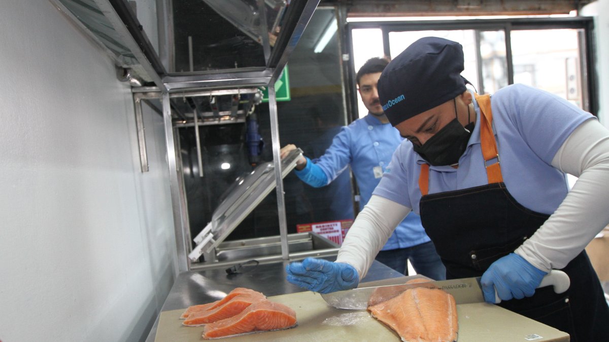 Presentación. El producto se vende en supermercados en porciones individuales a granel y empacadas o en fundas de libra.