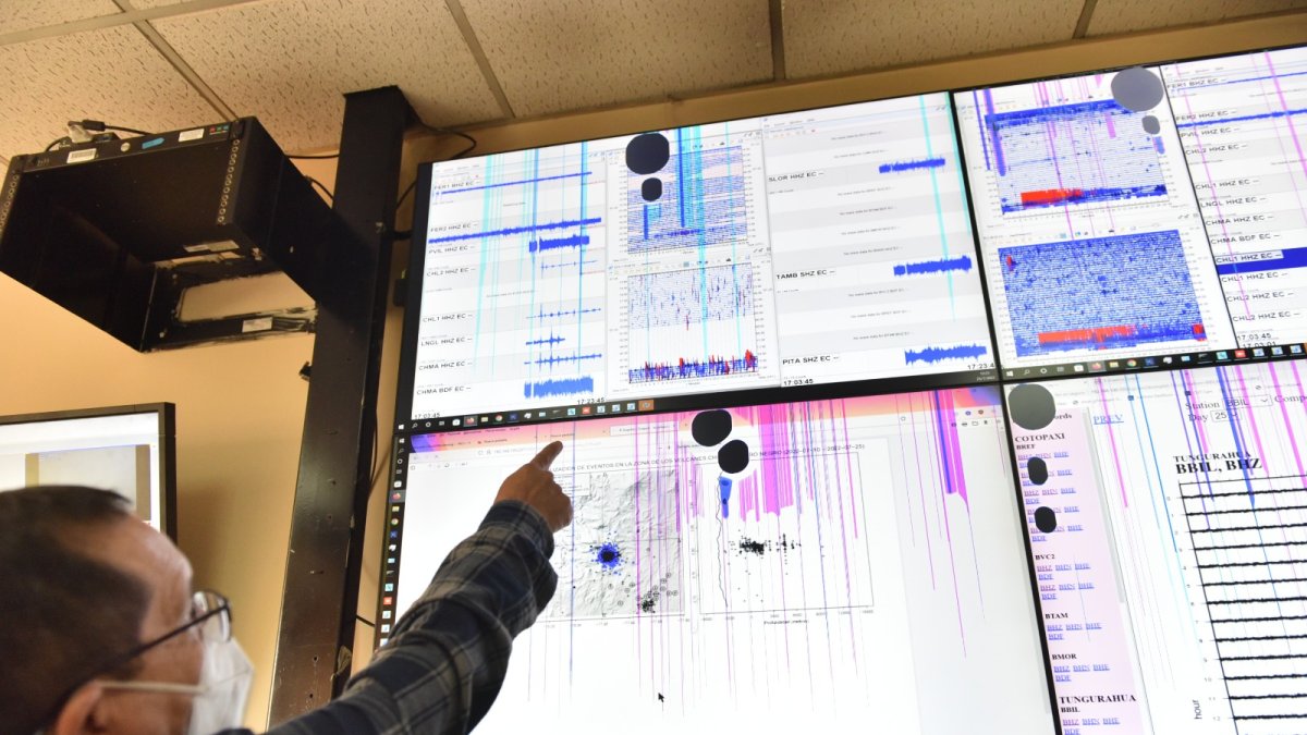 Reportes. El monitoreo del movimiento de la tierra es segundo a segundo, en el Instituto Geofísico