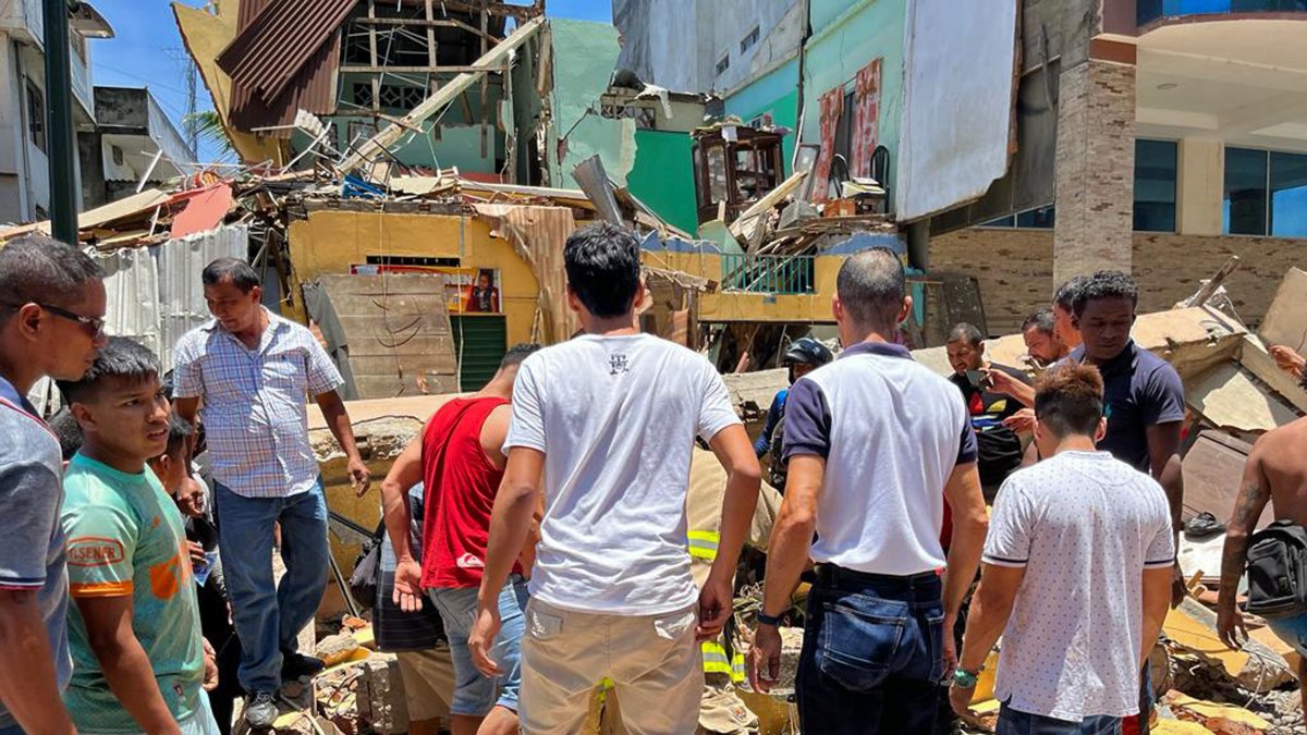 Escenario. Más del 50% de las emergencias, reportadas a nivel nacional tras el sismo, tuvieron epicentro en la ciudad de Machala, en El Oro.