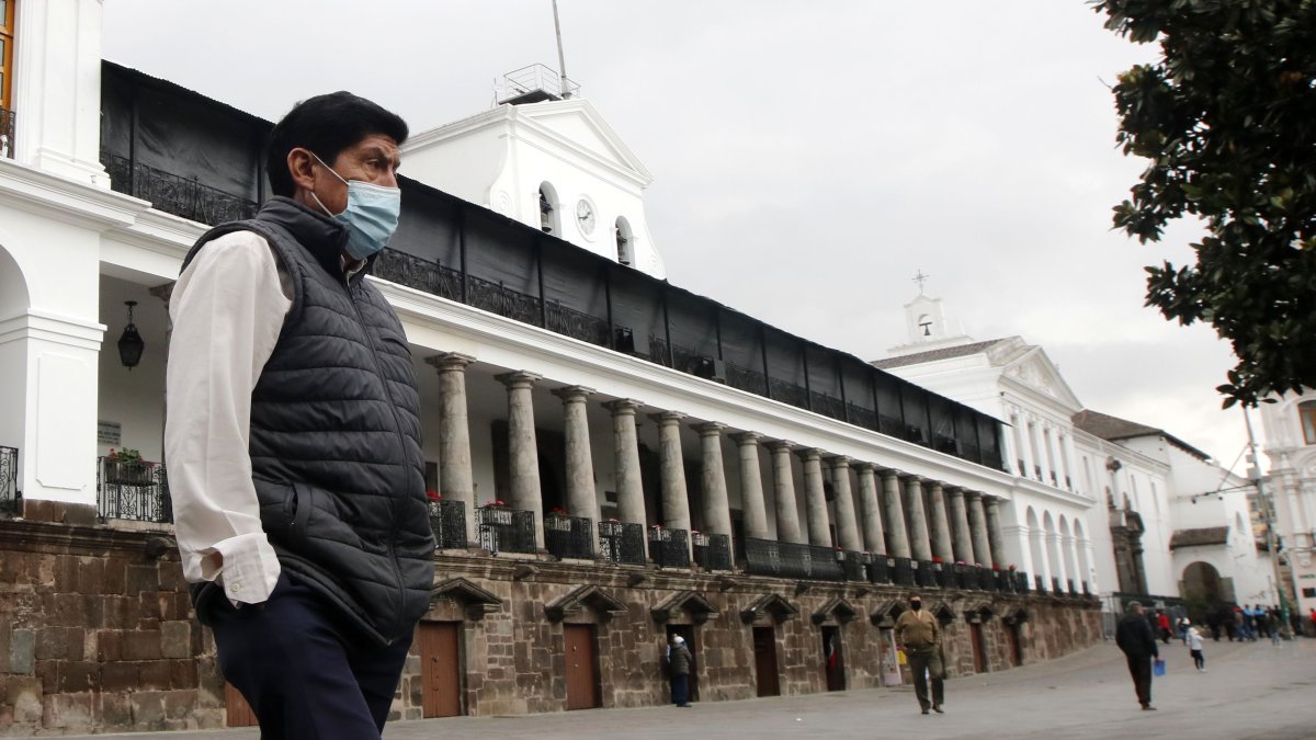 El hecho se registró la madrugada del 13 de septiembre de 2023, en el Palacio de Carondelet