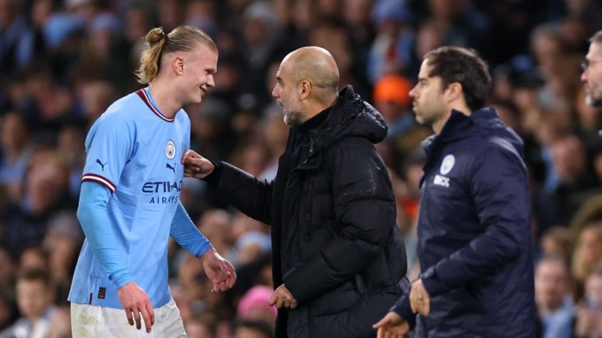 Haaland sigue haciendo 'grande' el paso de Guardiola en los Citizens.