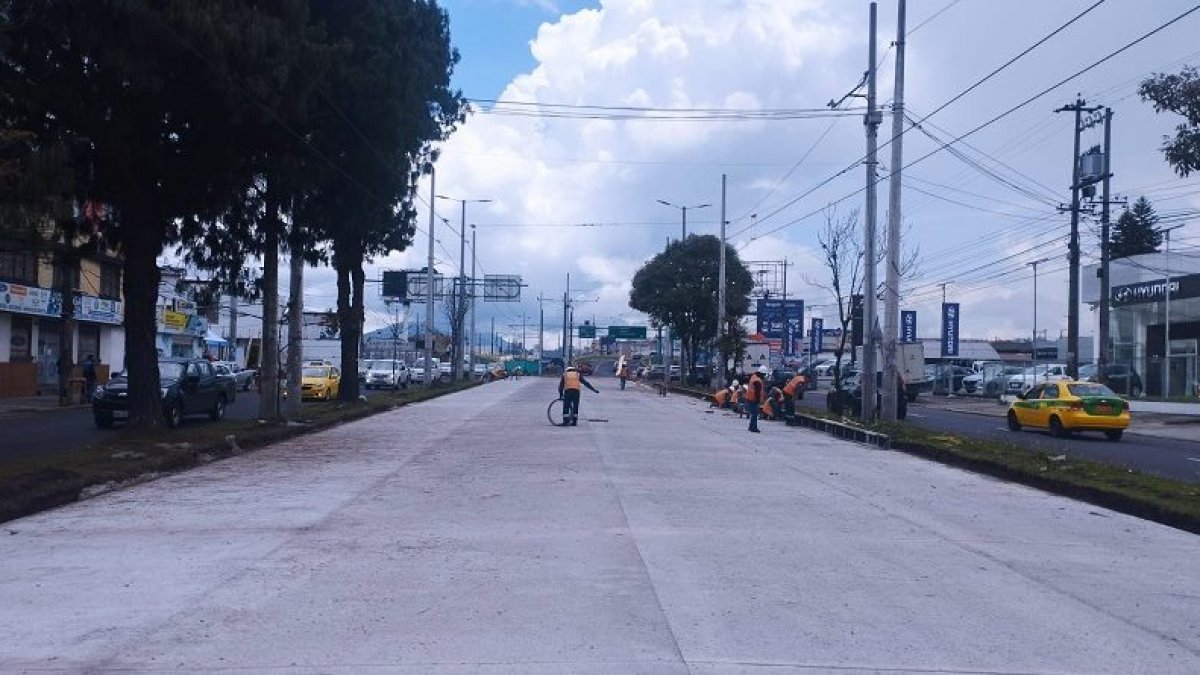 Secado. El material de construcción empleado deberá sellarse por completo para que puedan circular automóviles y el mismo trolebús