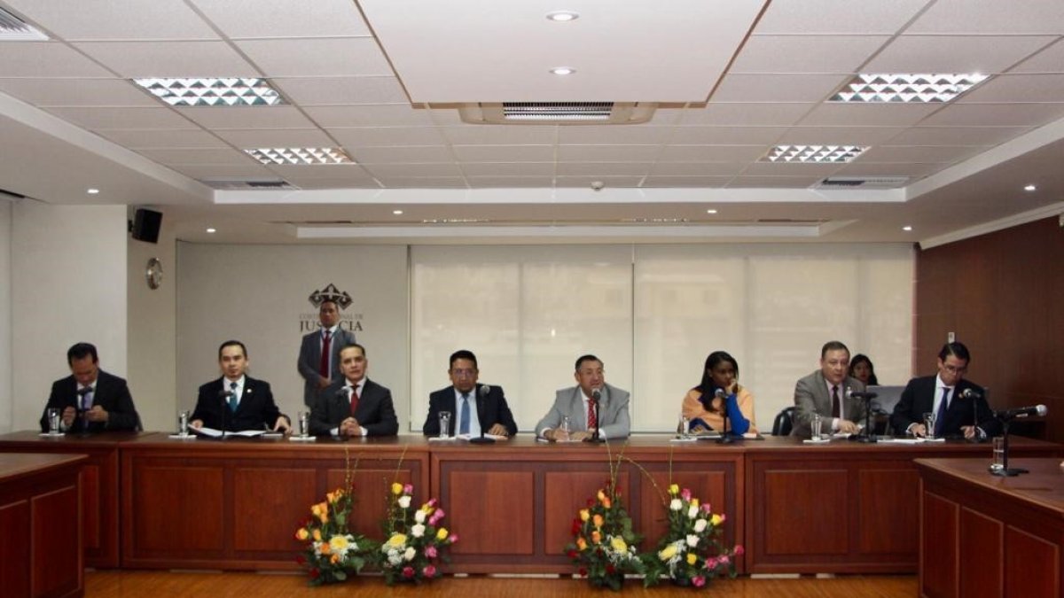 Cita. En la Corte se desarrolló una reunión de seguridad con las principales autoridades.