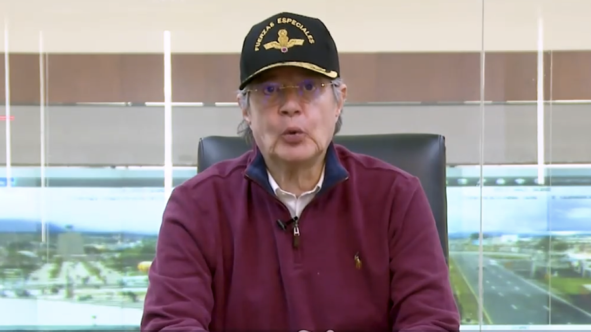 El mandatario hizo el anuncio a través de un mensaje a la nación