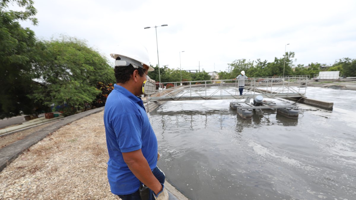 Guayas. En Samborondón se ubica una de las plantas de tratamiento.