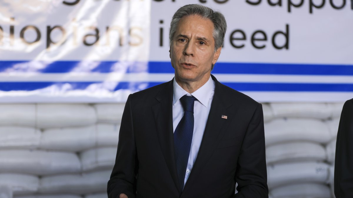 Fotografía de archivo del secretario de Estado, Antony Blinken.