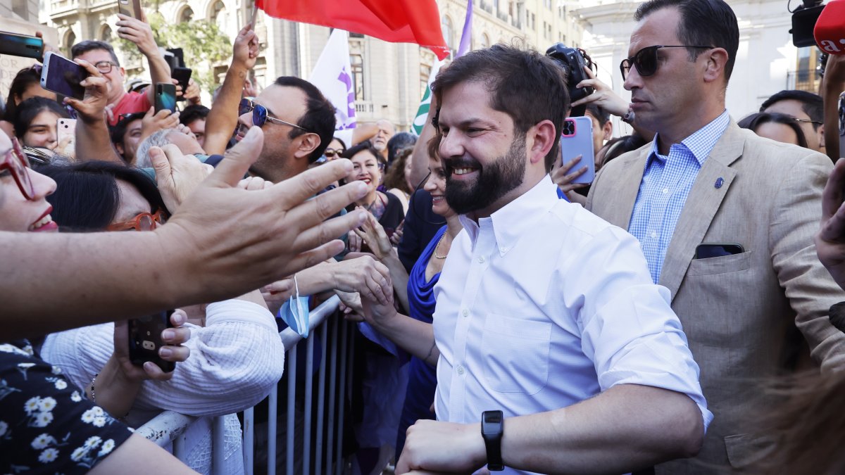 El presidente de Chile, Gabriel Boric, en una imagen de archivo.