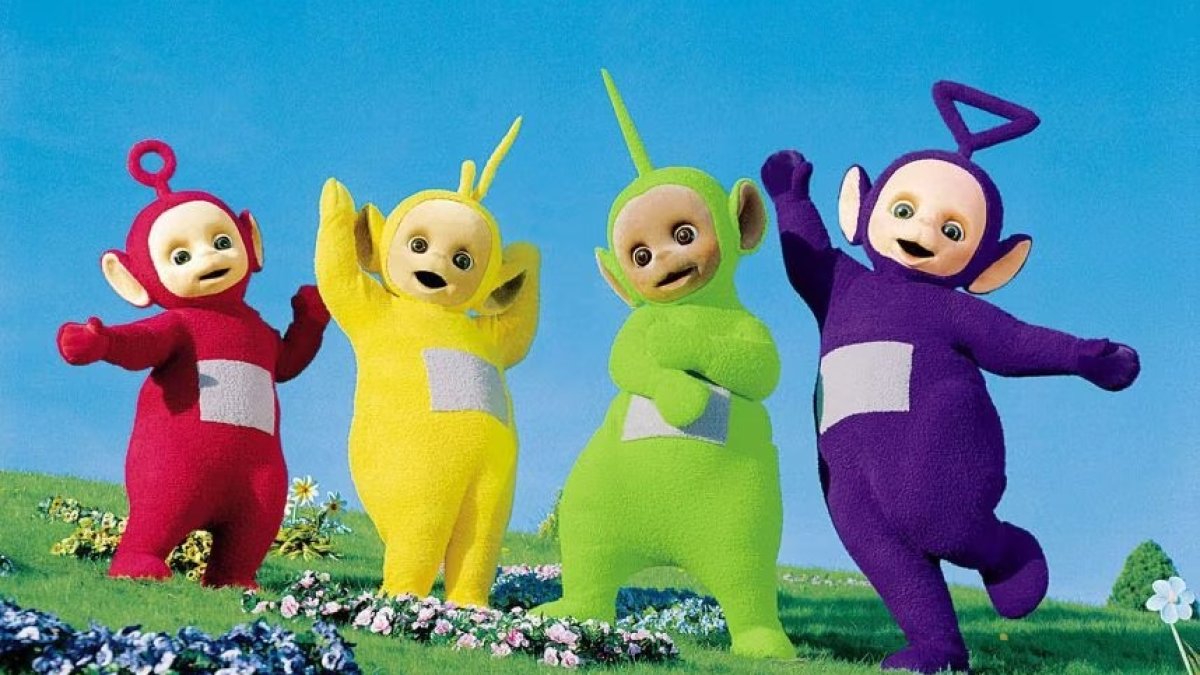 Botas inspiradas en 'Teletubbies'