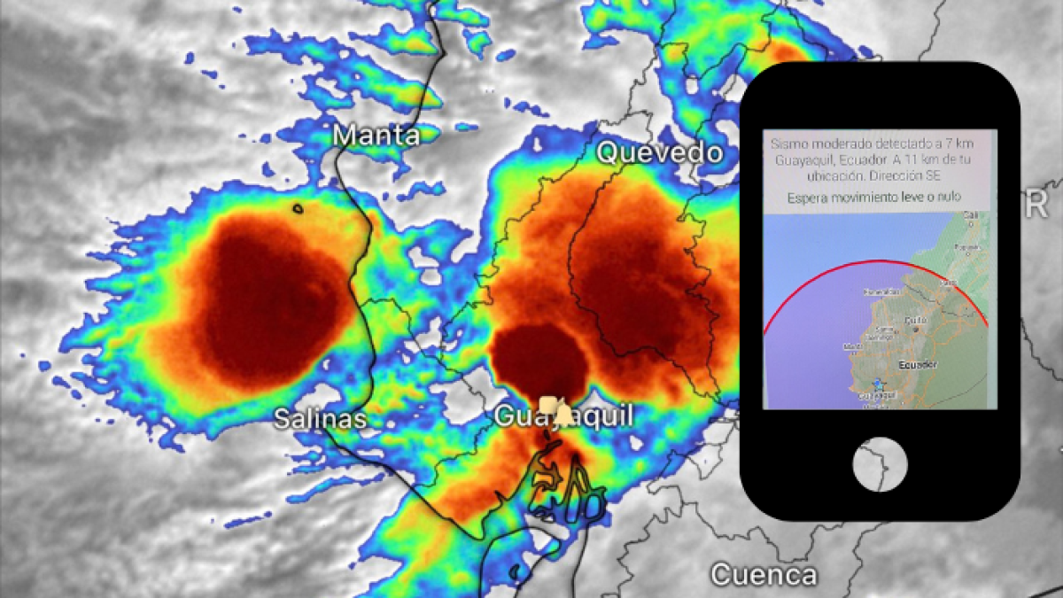 Usuarios recibieron la alerta cerca de las 04:20.